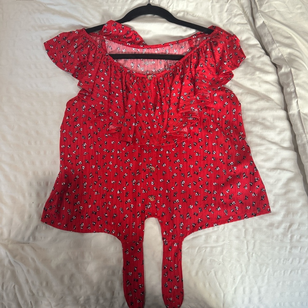JUSTICE kids top! size 18/20